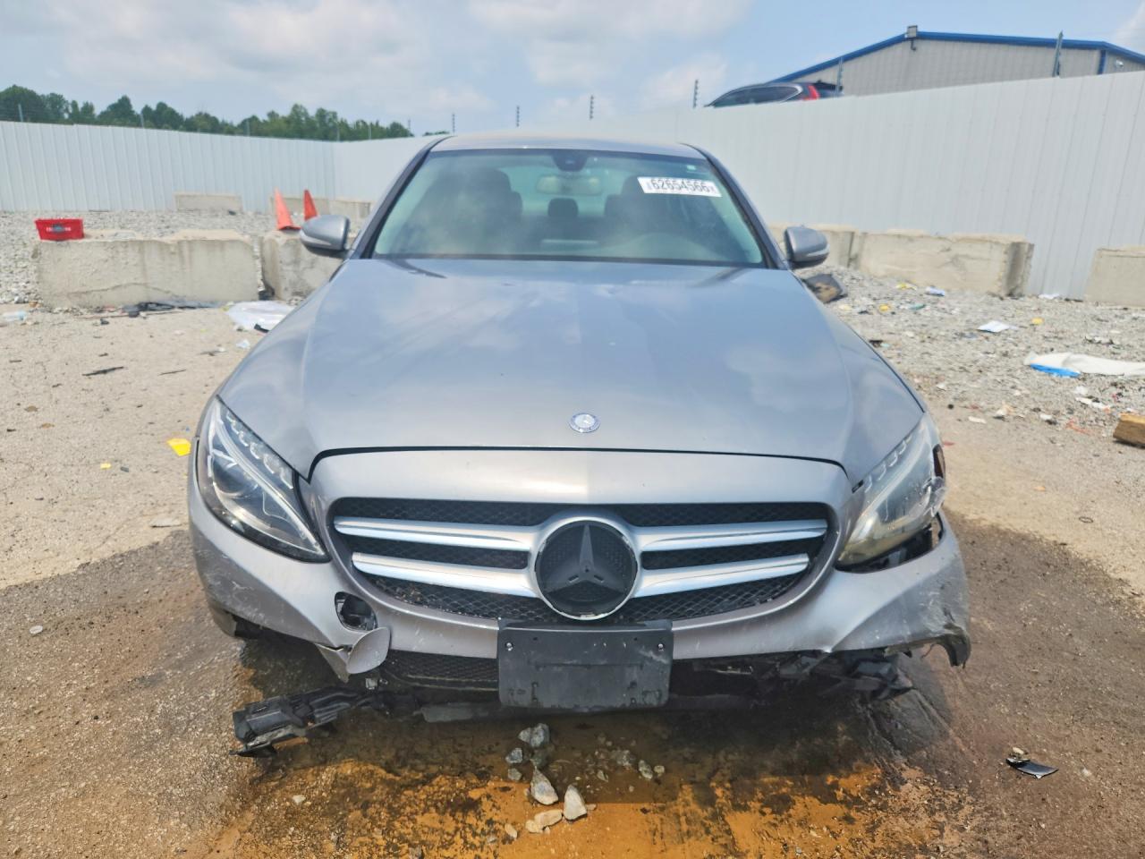 2015 Mercedes-benz C 300 4matic Silver vin: 55SWF4KB7FU055472