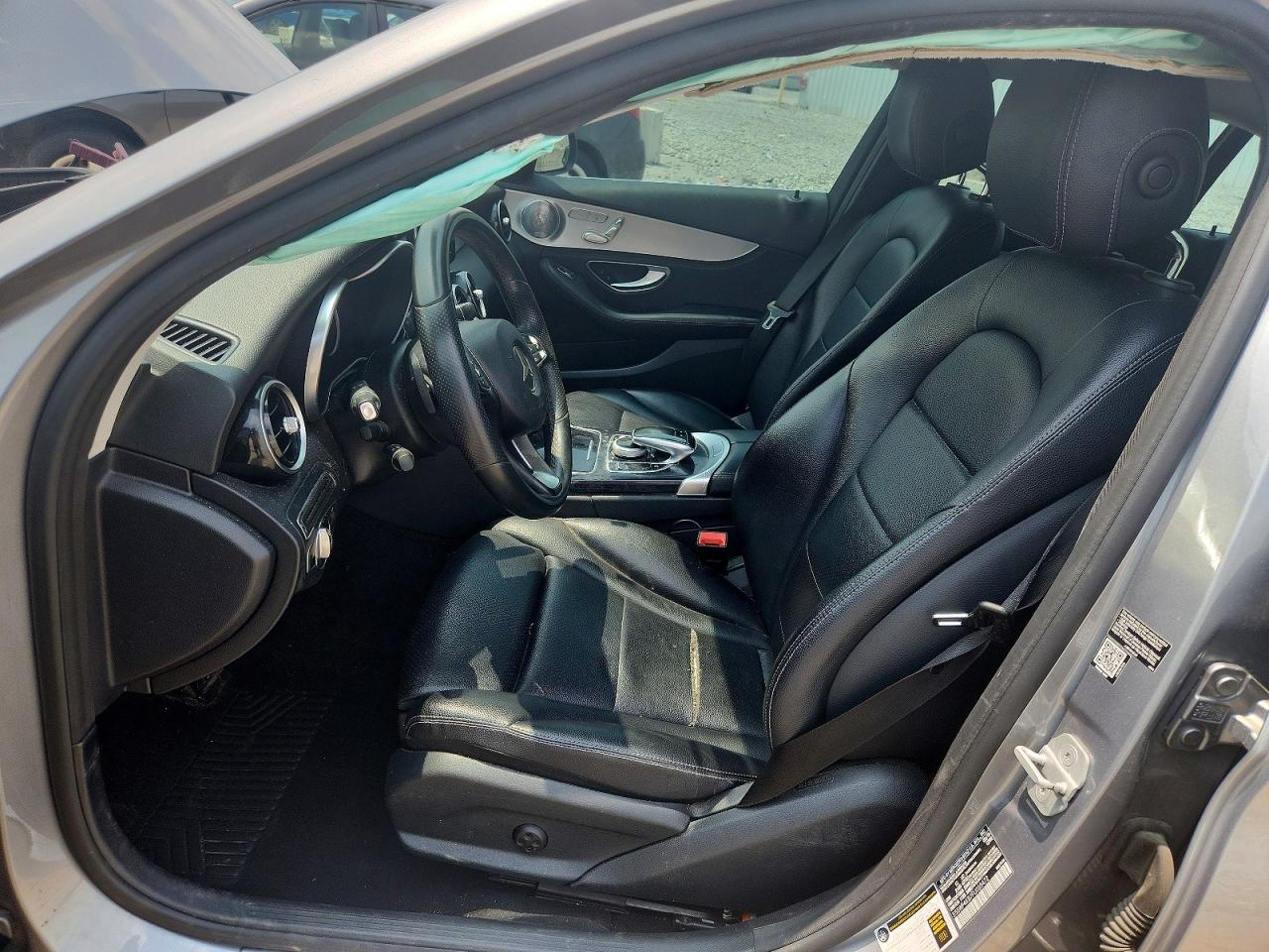 2015 Mercedes-benz C 300 4matic Silver vin: 55SWF4KB7FU055472