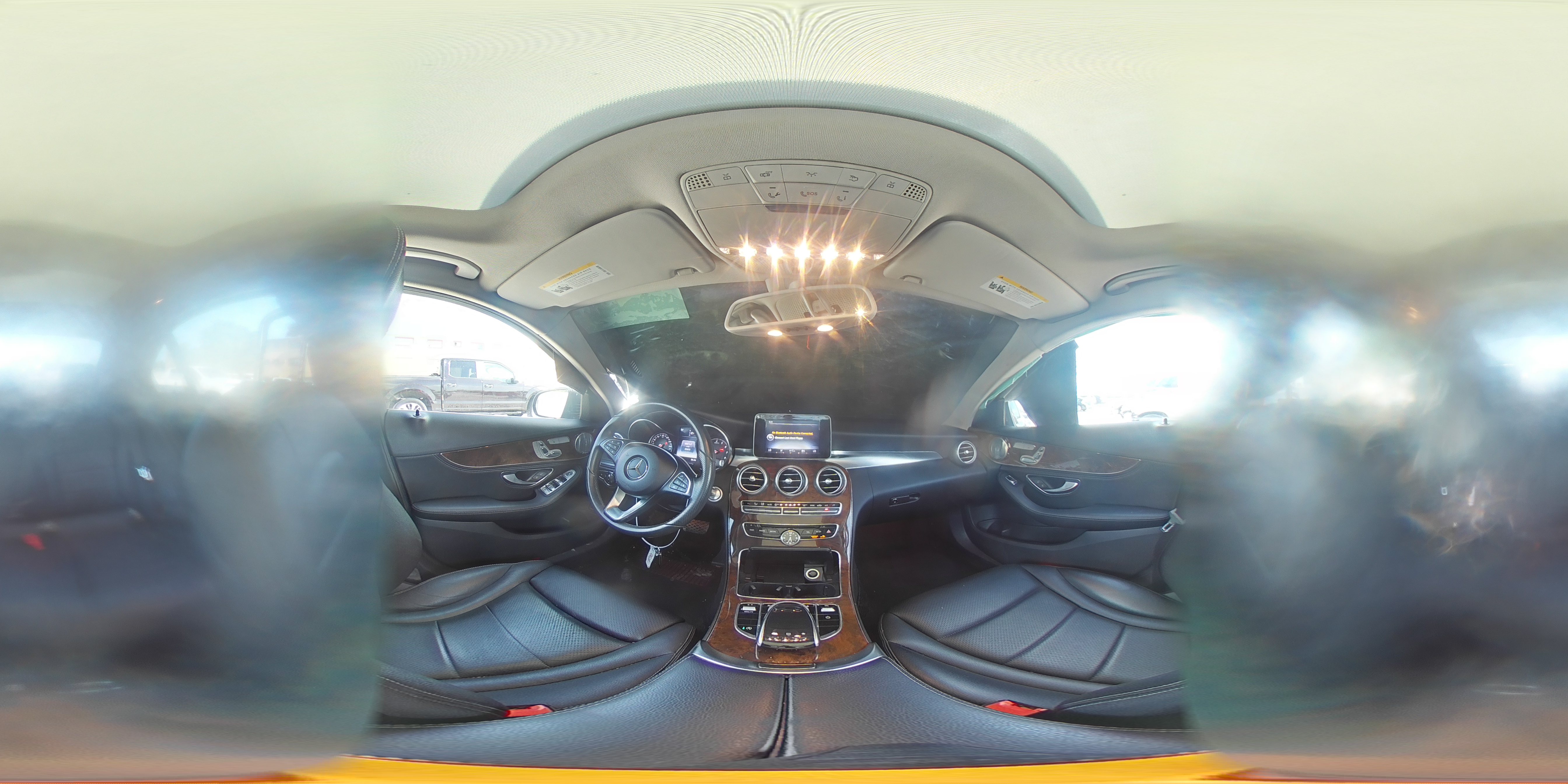 2015 Mercedes-benz C 300 4matic Gray vin: 55SWF4KB7FU063149
