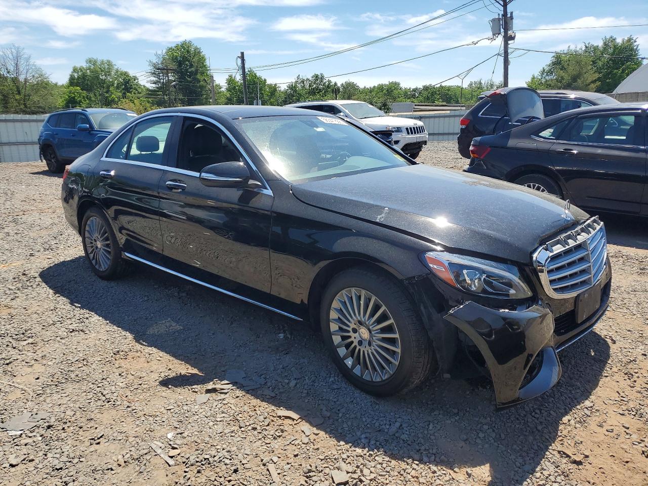 2015 Mercedes-benz C 300 4matic Black vin: 55SWF4KB7FU064186