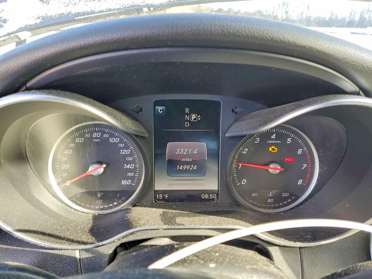 2015 Mercedes Benz C 300 4matic Gray vin: 55SWF4KB7FU068481