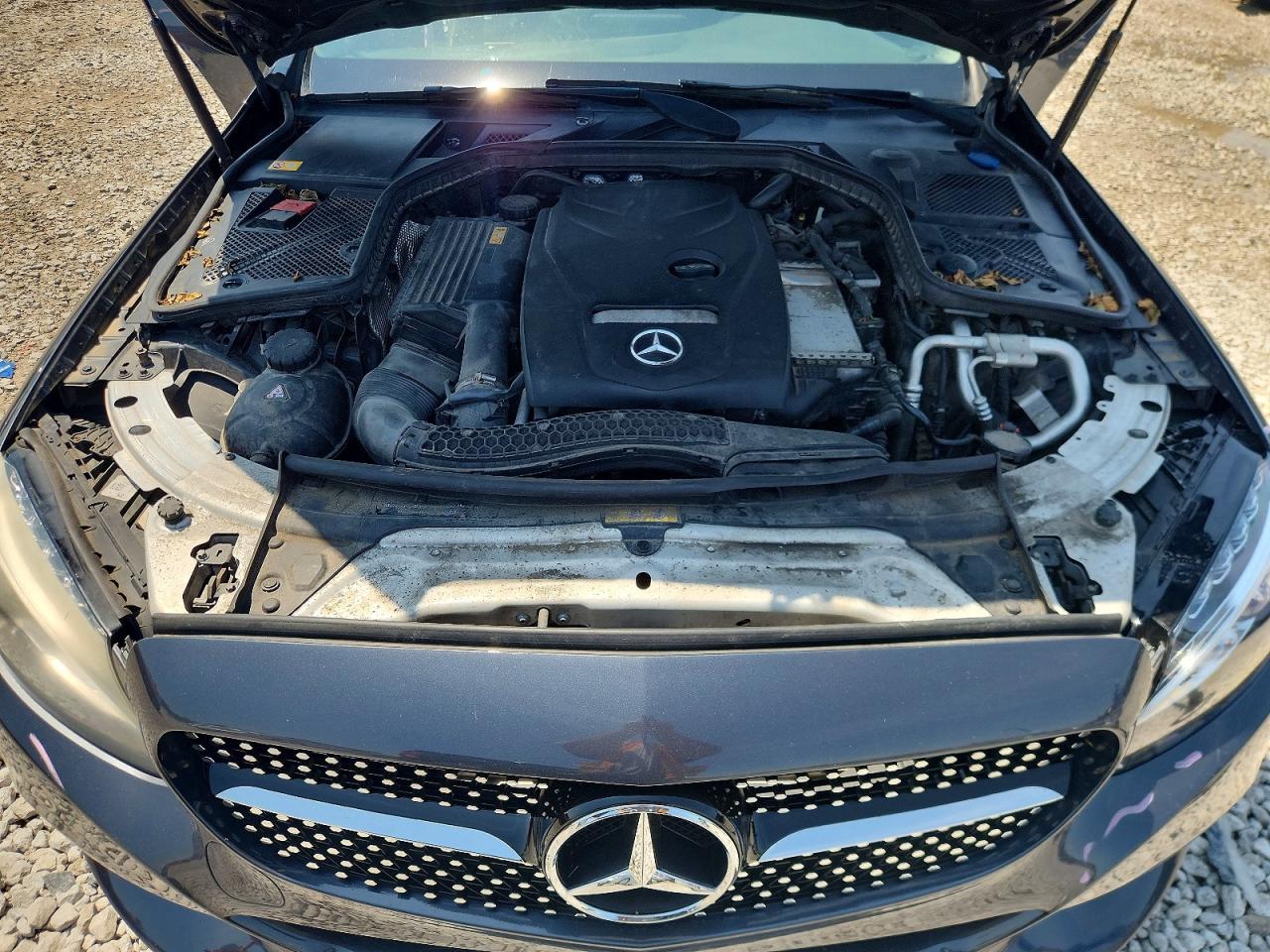 2015 Mercedes-benz C 300 4matic Gray vin: 55SWF4KB7FU082008