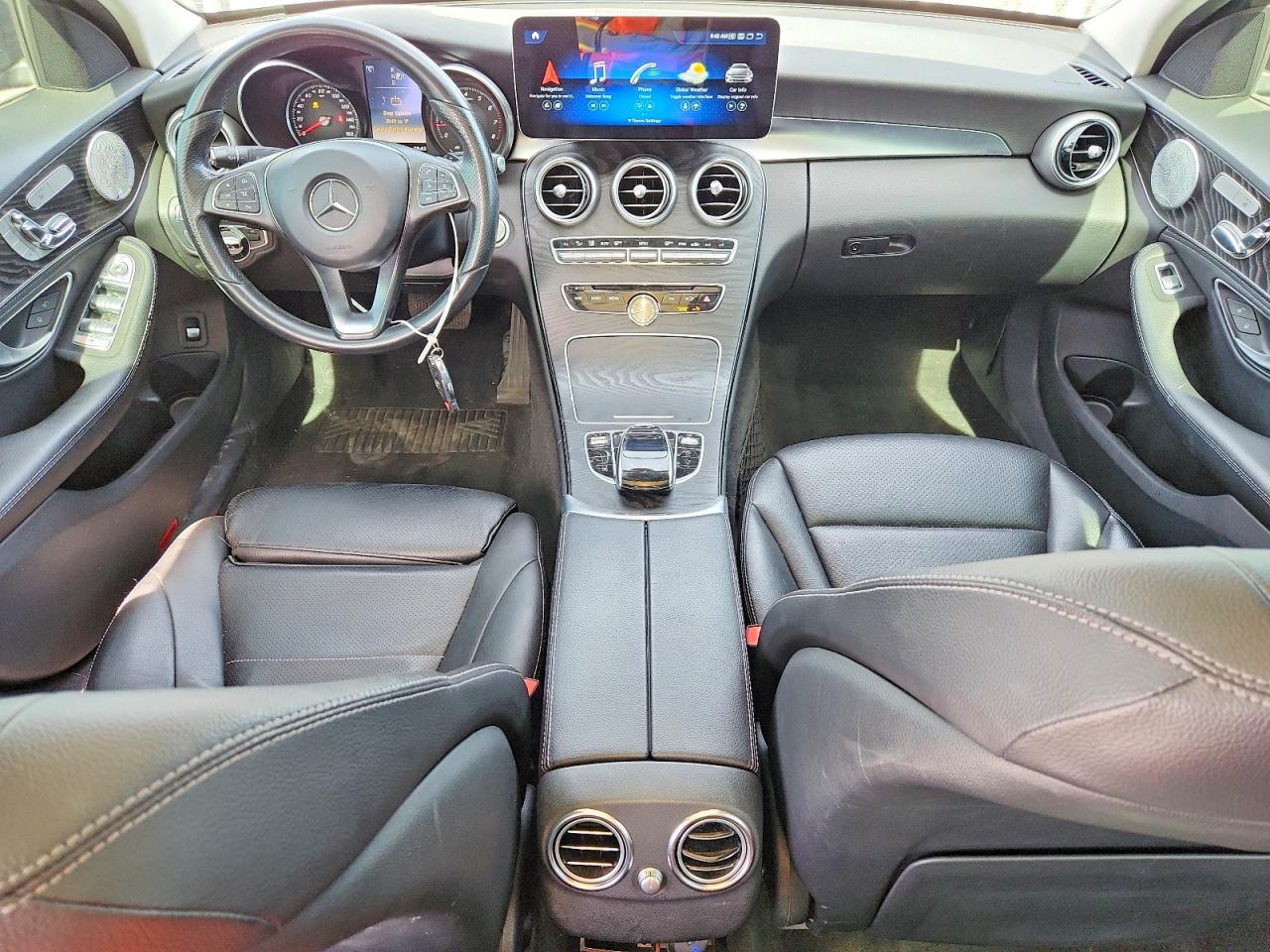 2015 Mercedes-benz C 300 4matic Charcoal vin: 55SWF4KB7FU090562