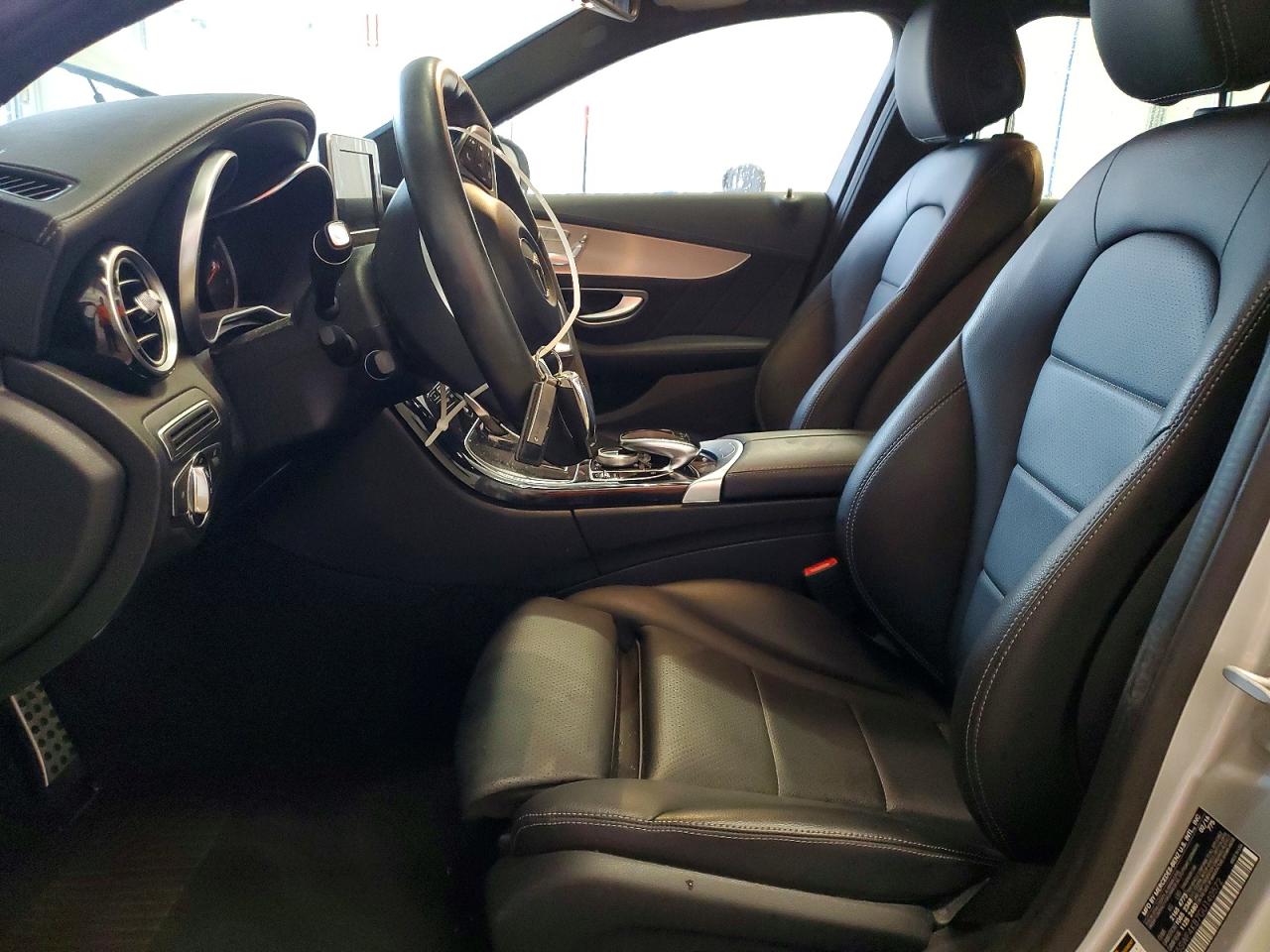 2016 Mercedes-benz C 300 4matic Silver vin: 55SWF4KB7GU140572