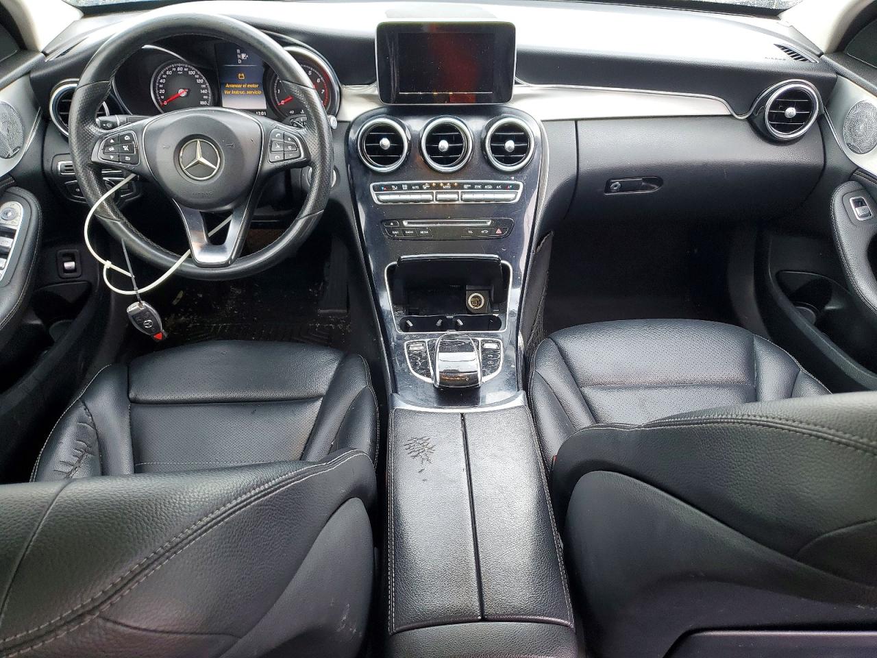 2015 Mercedes-benz C 300 4matic Gray vin: 55SWF4KB8FU014882