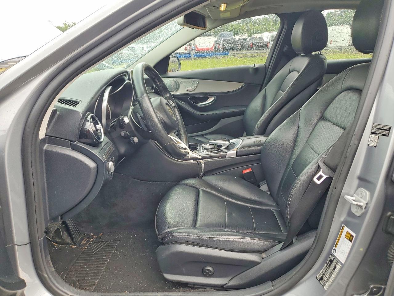 2015 Mercedes-benz C 300 4matic Gray vin: 55SWF4KB8FU014882