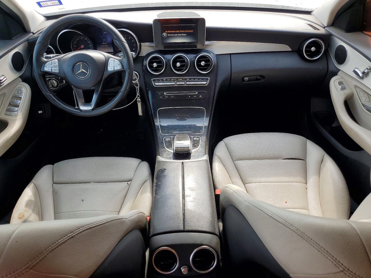 2015 Mercedes-benz C 300 4matic Silver vin: 55SWF4KB8FU028717