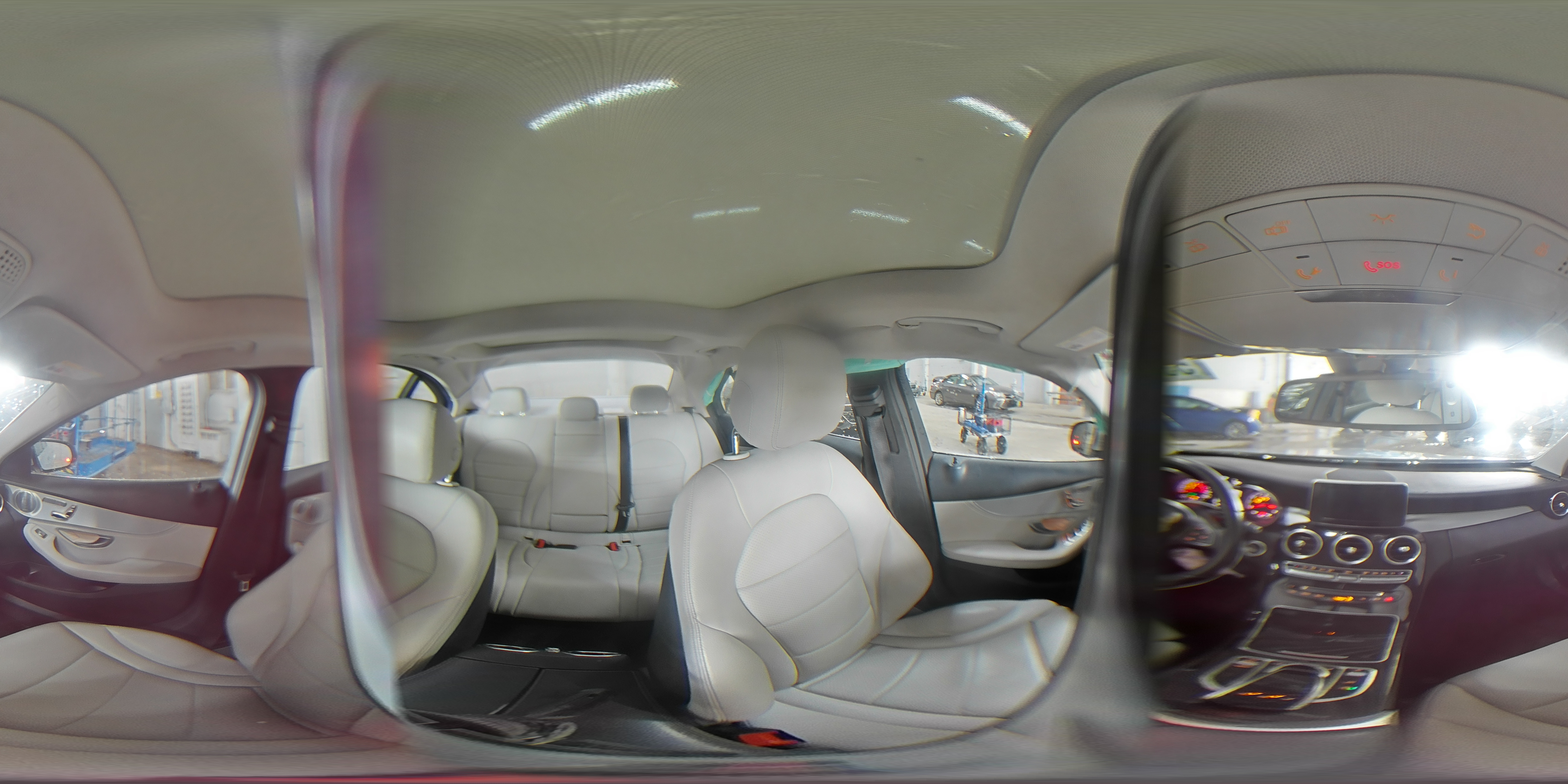 2015 Mercedes-benz C 300 4matic Серебряный vin: 55SWF4KB8FU028734