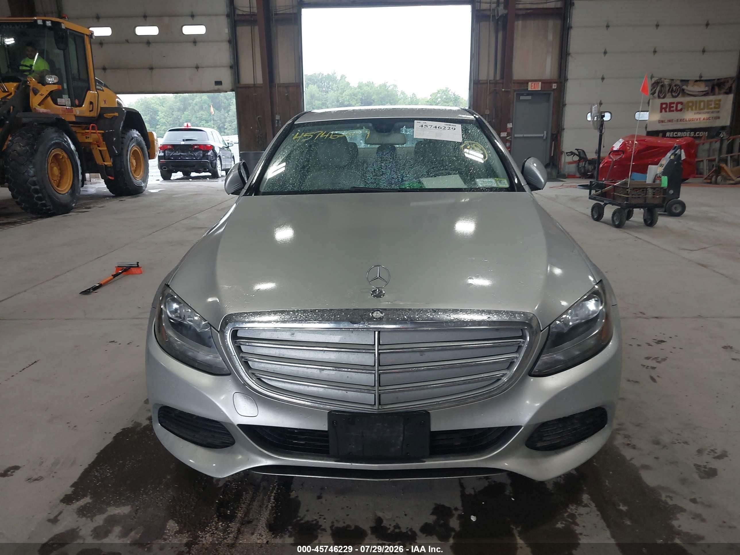 2015 Mercedes-benz C 300 Luxury 4matic Gray vin: 55SWF4KB8FU039782