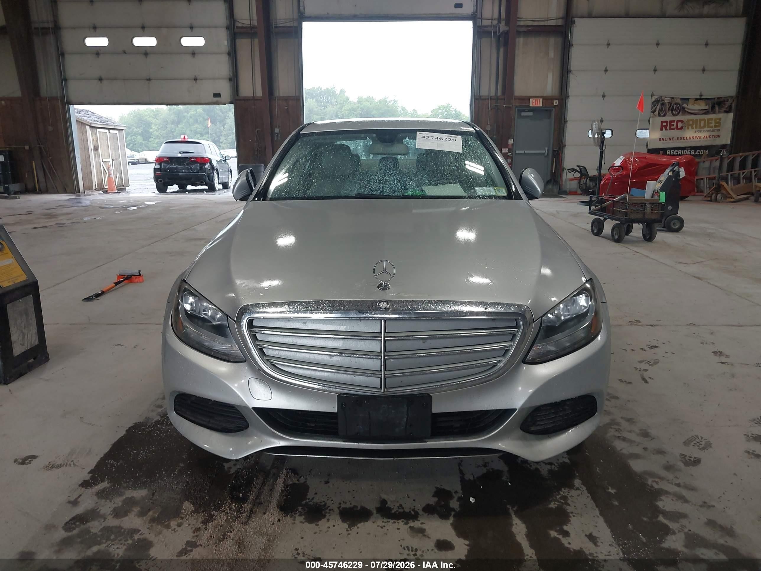 2015 Mercedes-benz C 300 Luxury 4matic Gray vin: 55SWF4KB8FU039782