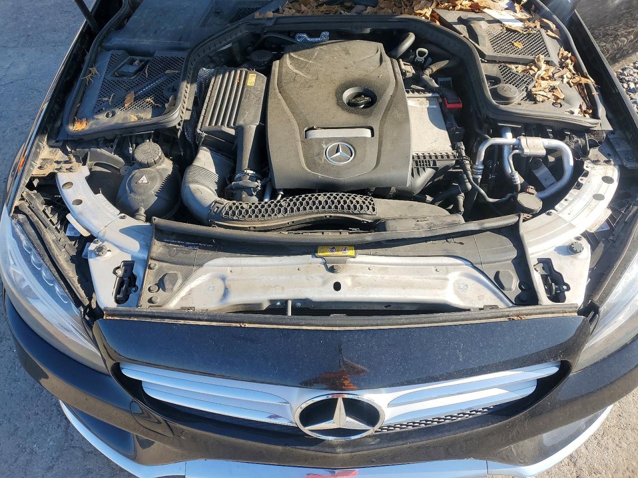2015 Mercedes-benz C 300 4matic Black vin: 55SWF4KB8FU042911