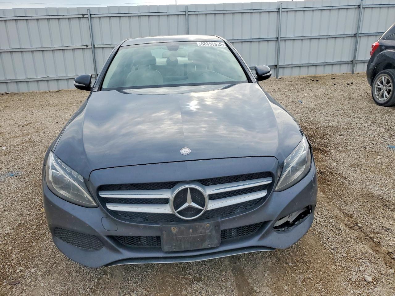 2015 Mercedes-benz C 300 4matic Charcoal vin: 55SWF4KB8FU061345