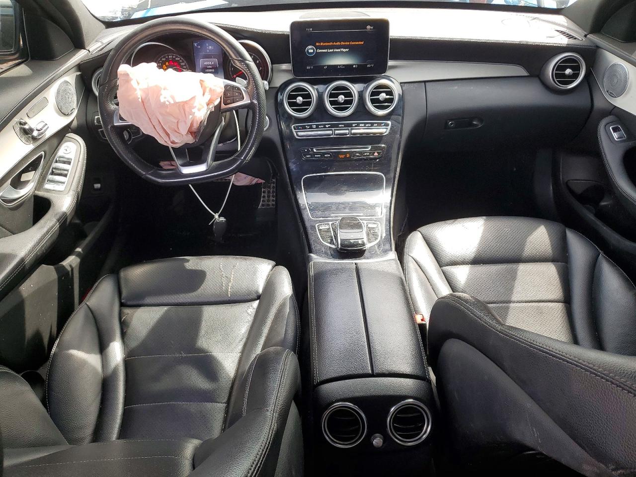2015 Mercedes-benz C 300 4matic White vin: 55SWF4KB8FU083166