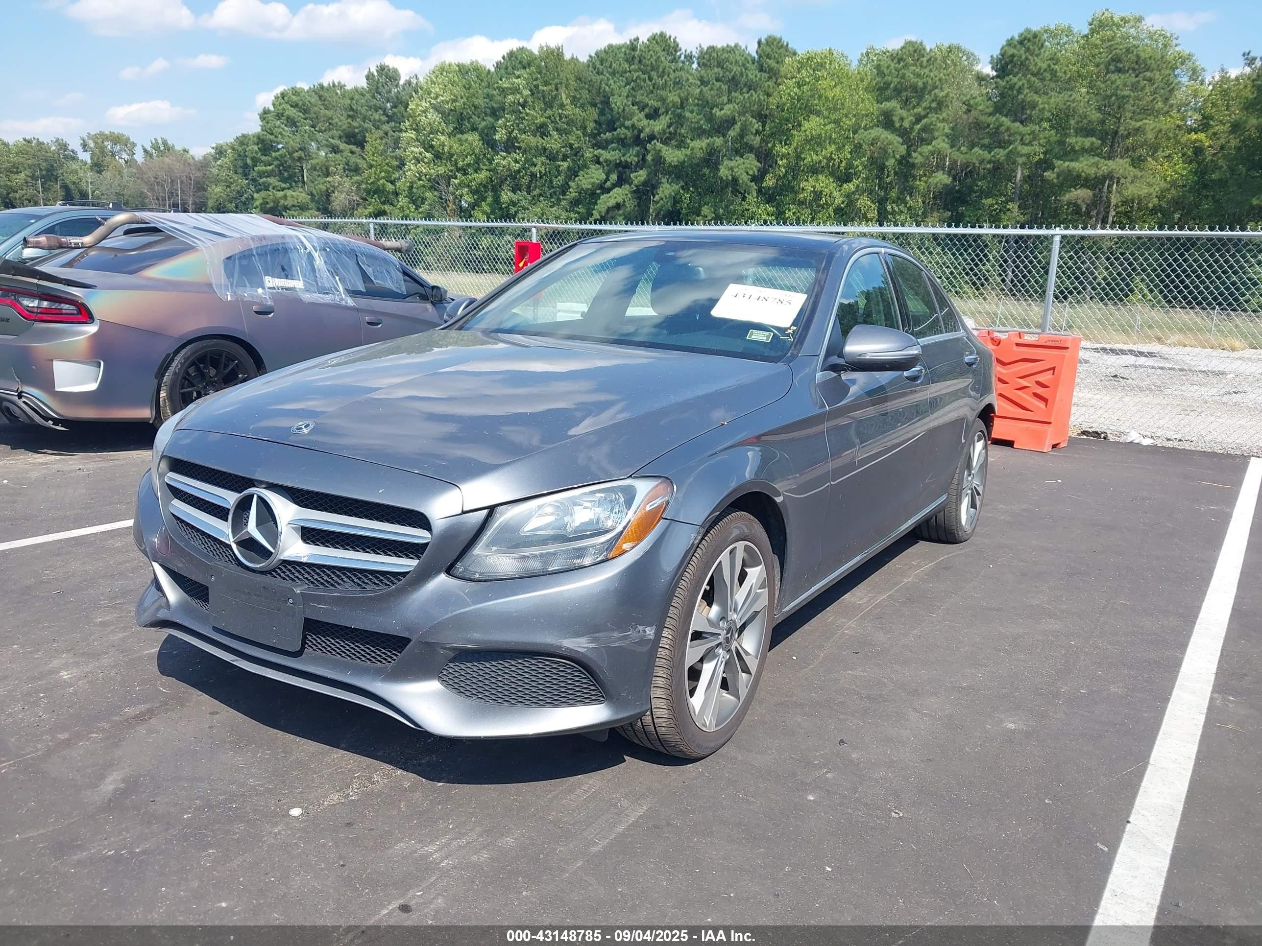 2018 Mercedes-benz C 300 4matic Silver vin: 55SWF4KB8JU280931