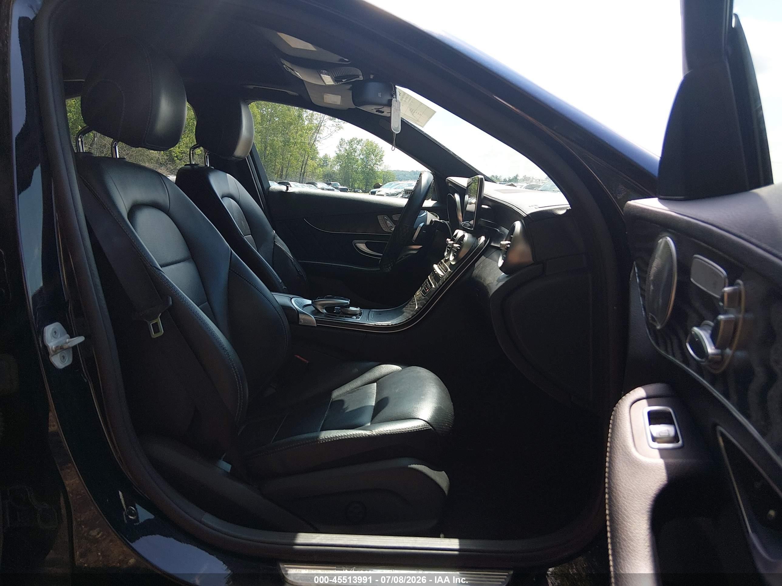 2015 Mercedes-benz C 300 Sport 4matic Blue vin: 55SWF4KB9FU006791
