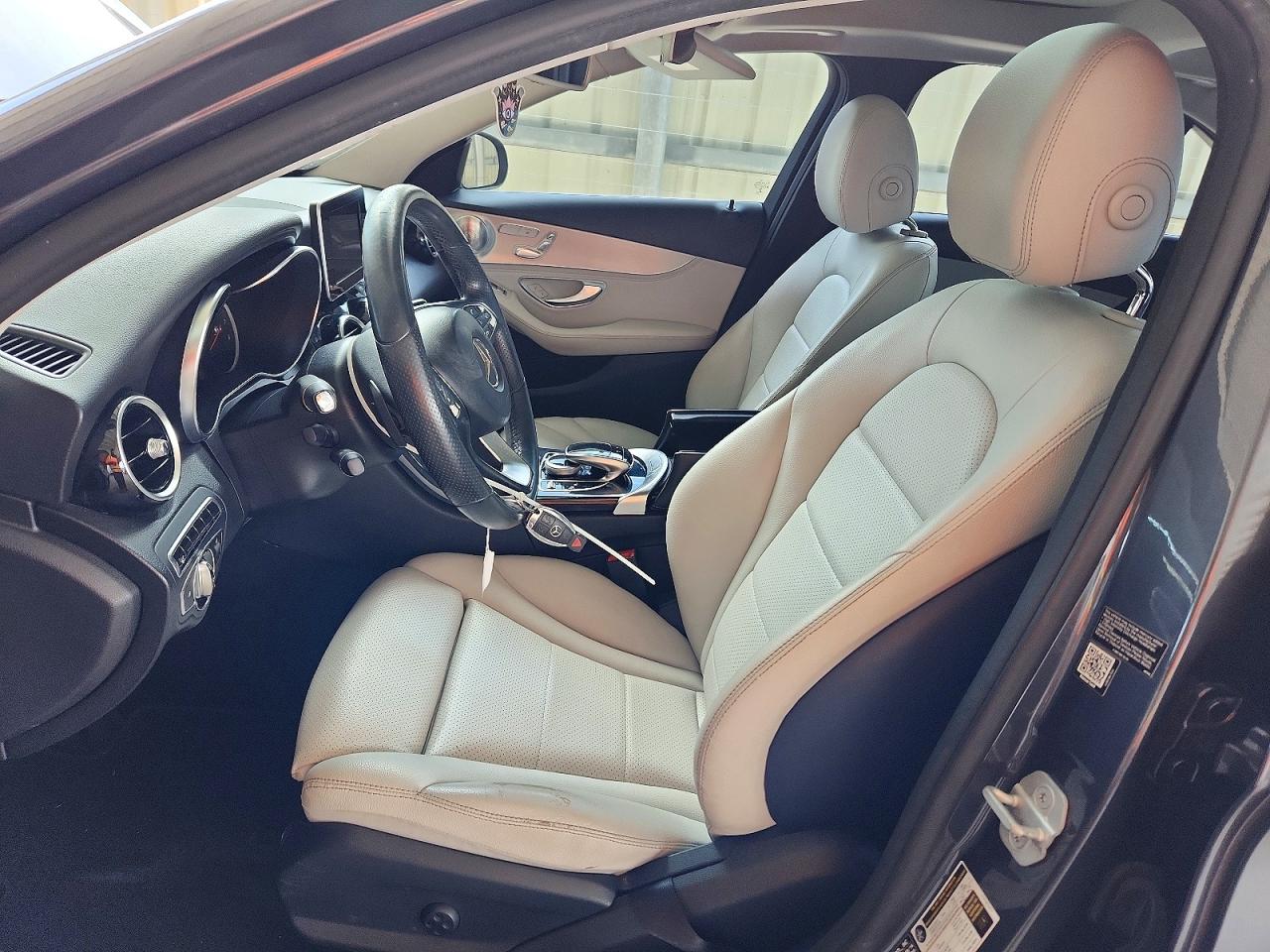 2015 Mercedes-benz C 300 4matic Gray vin: 55SWF4KB9FU007374