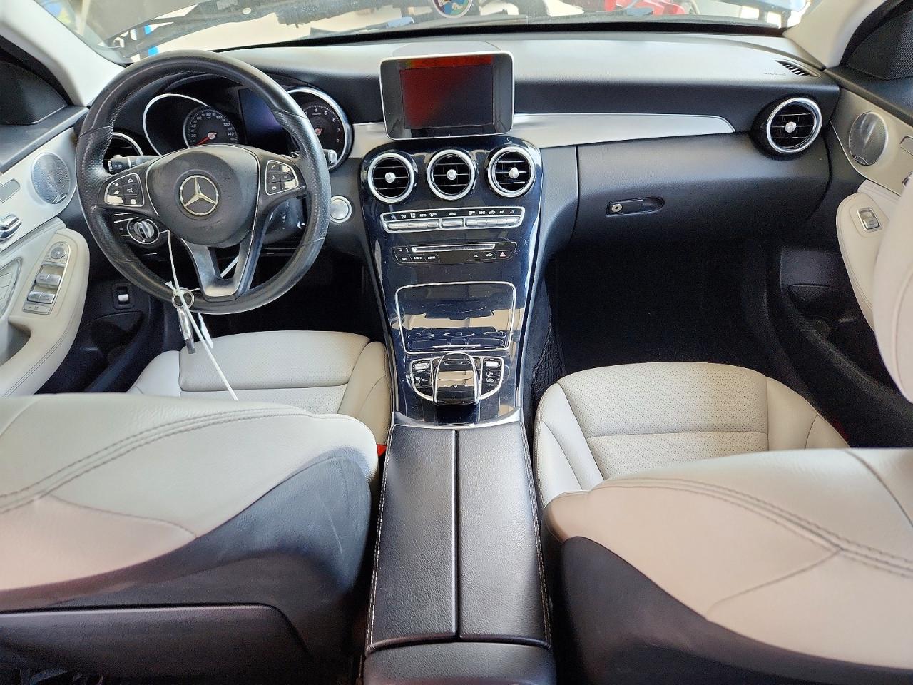 2015 Mercedes-benz C 300 4matic Gray vin: 55SWF4KB9FU007374