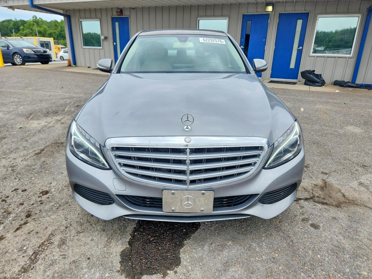2015 Mercedes-benz C 300 4matic Gray vin: 55SWF4KB9FU013241