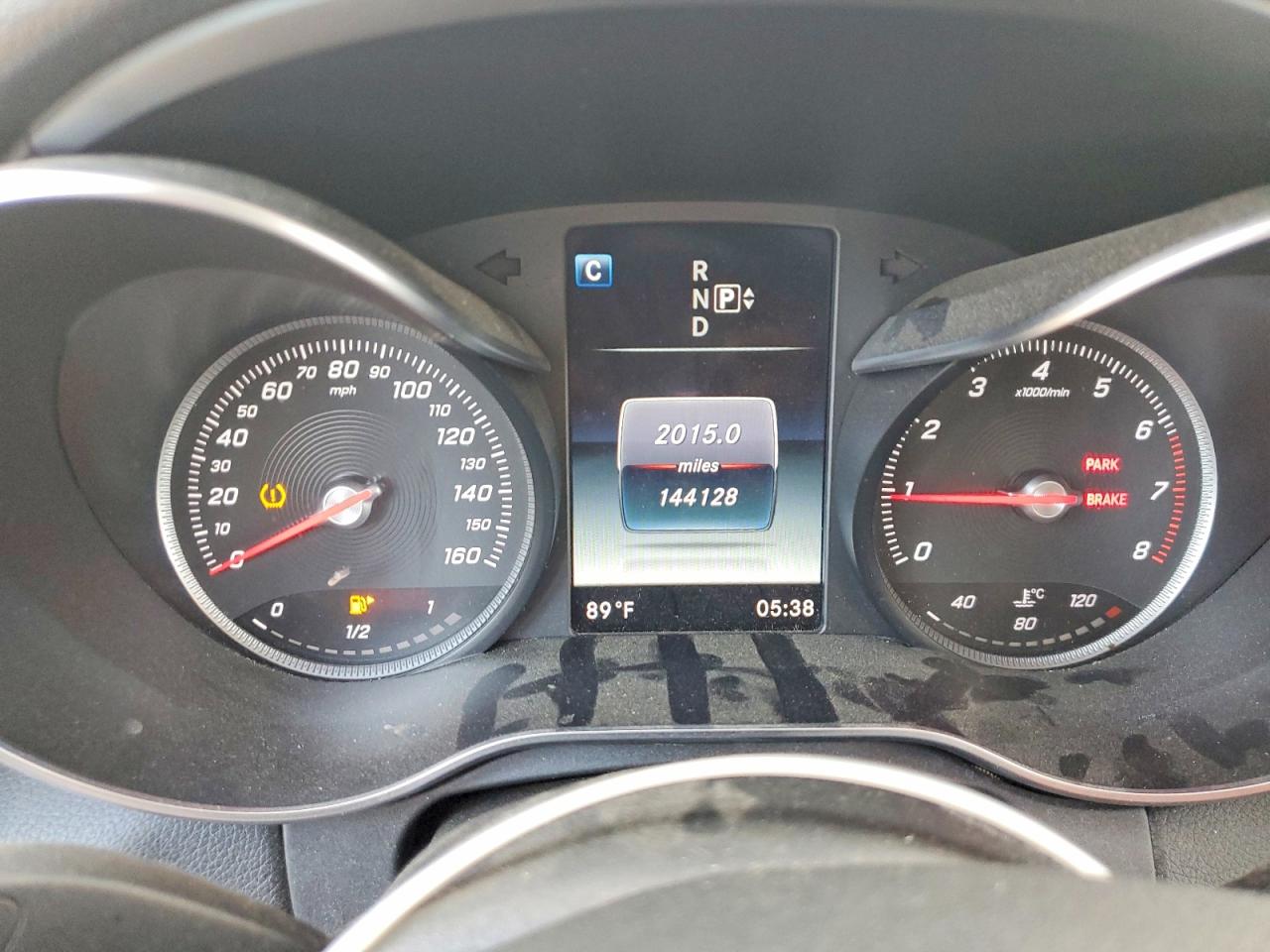 2015 Mercedes-benz C 300 4matic Белый vin: 55SWF4KB9FU013983
