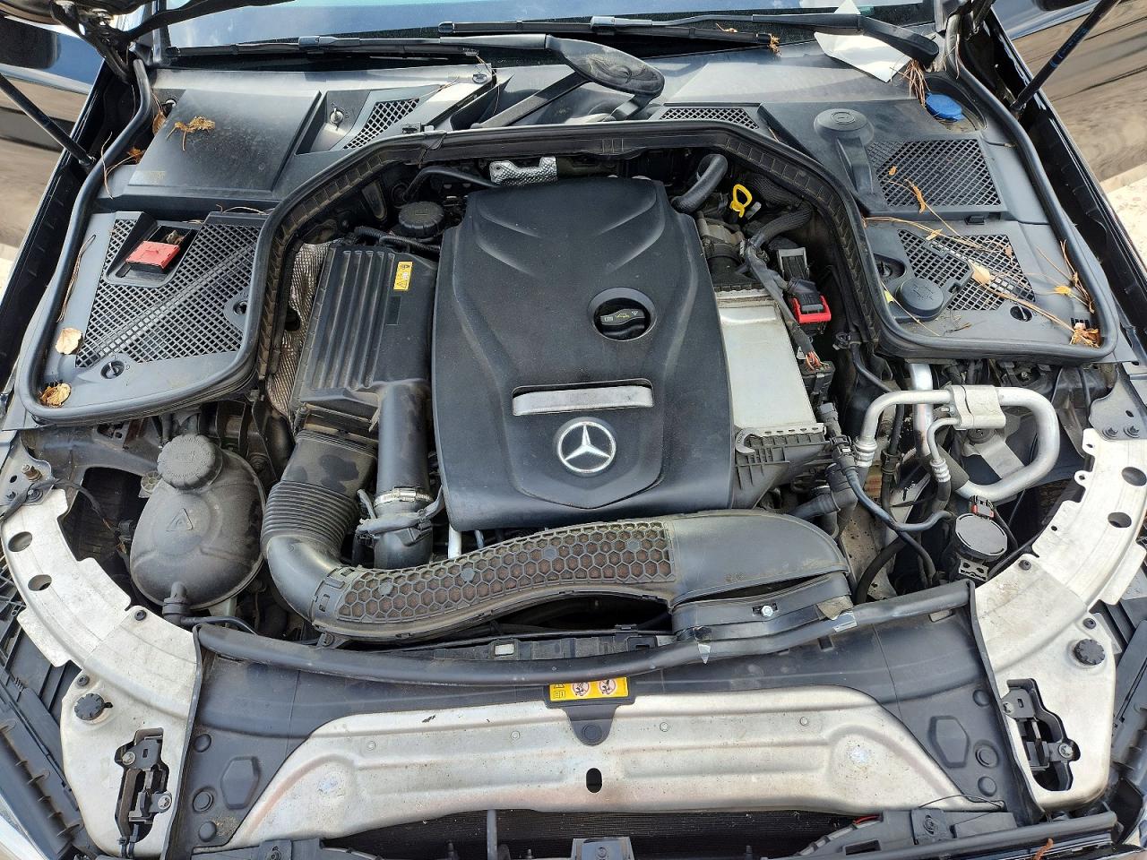 2015 Mercedes-benz C 300 4matic Black vin: 55SWF4KB9FU036096