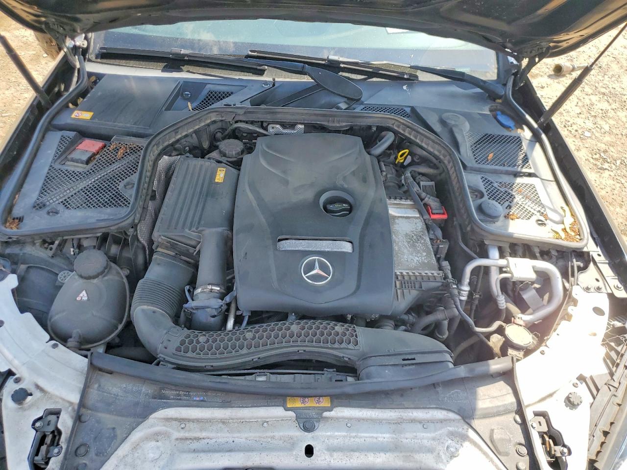 2015 Mercedes-benz C 300 4matic Black vin: 55SWF4KB9FU041279