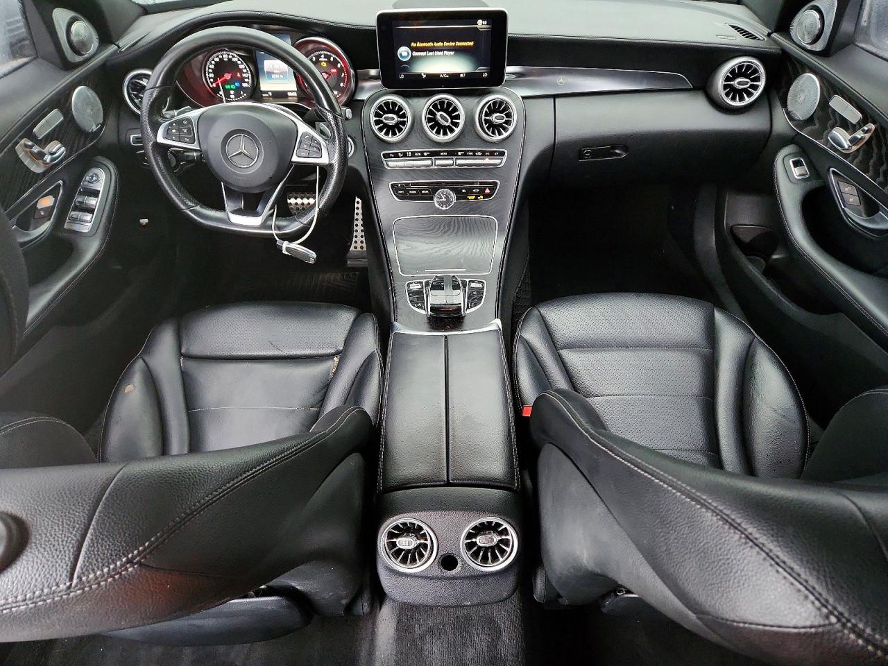 2015 Mercedes-benz C 300 4matic Silver vin: 55SWF4KB9FU060530