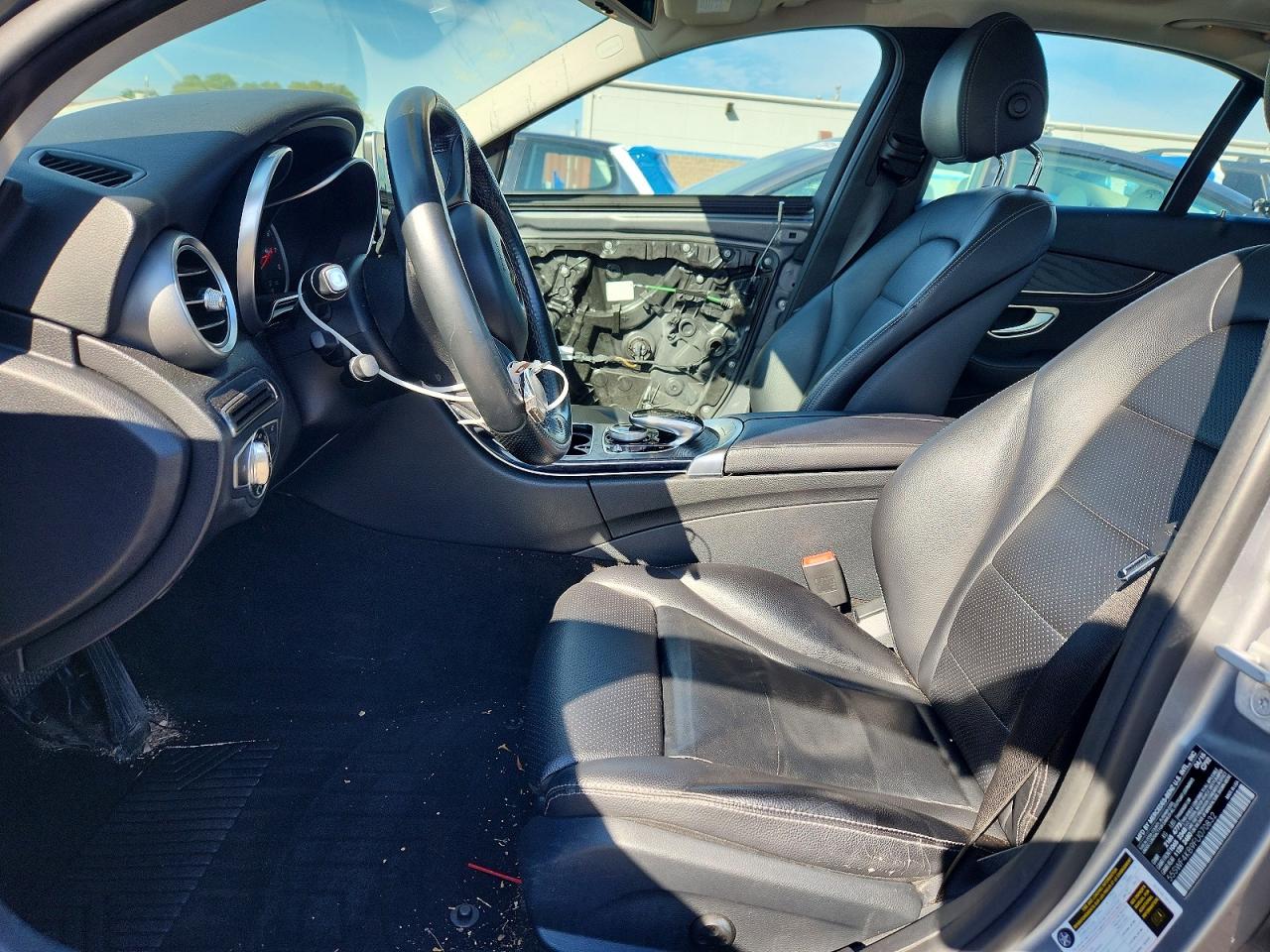 2015 Mercedes-benz C 300 4matic Silver vin: 55SWF4KB9FU070832