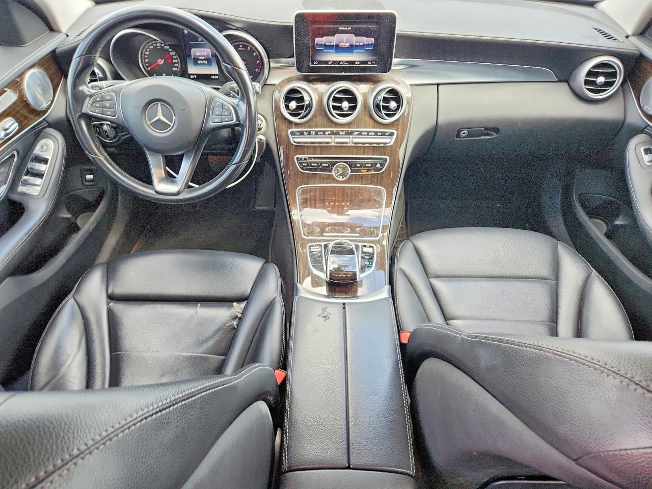 2015 Mercedes-benz C 300 4matic Silver vin: 55SWF4KBXFU006265