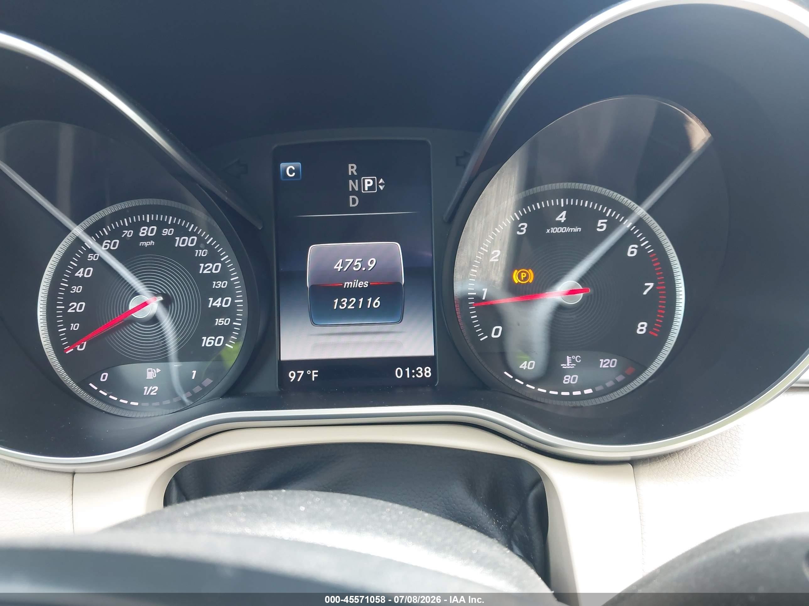 2015 Mercedes-benz C 300 4matic Blue vin: 55SWF4KBXFU008694