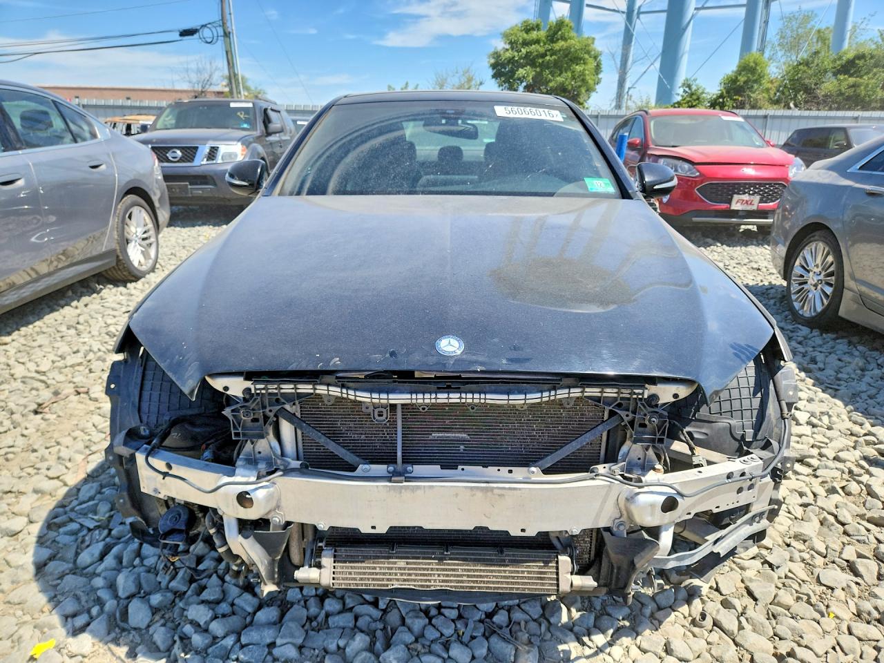 2015 Mercedes-benz C 300 4matic Черный vin: 55SWF4KBXFU012230