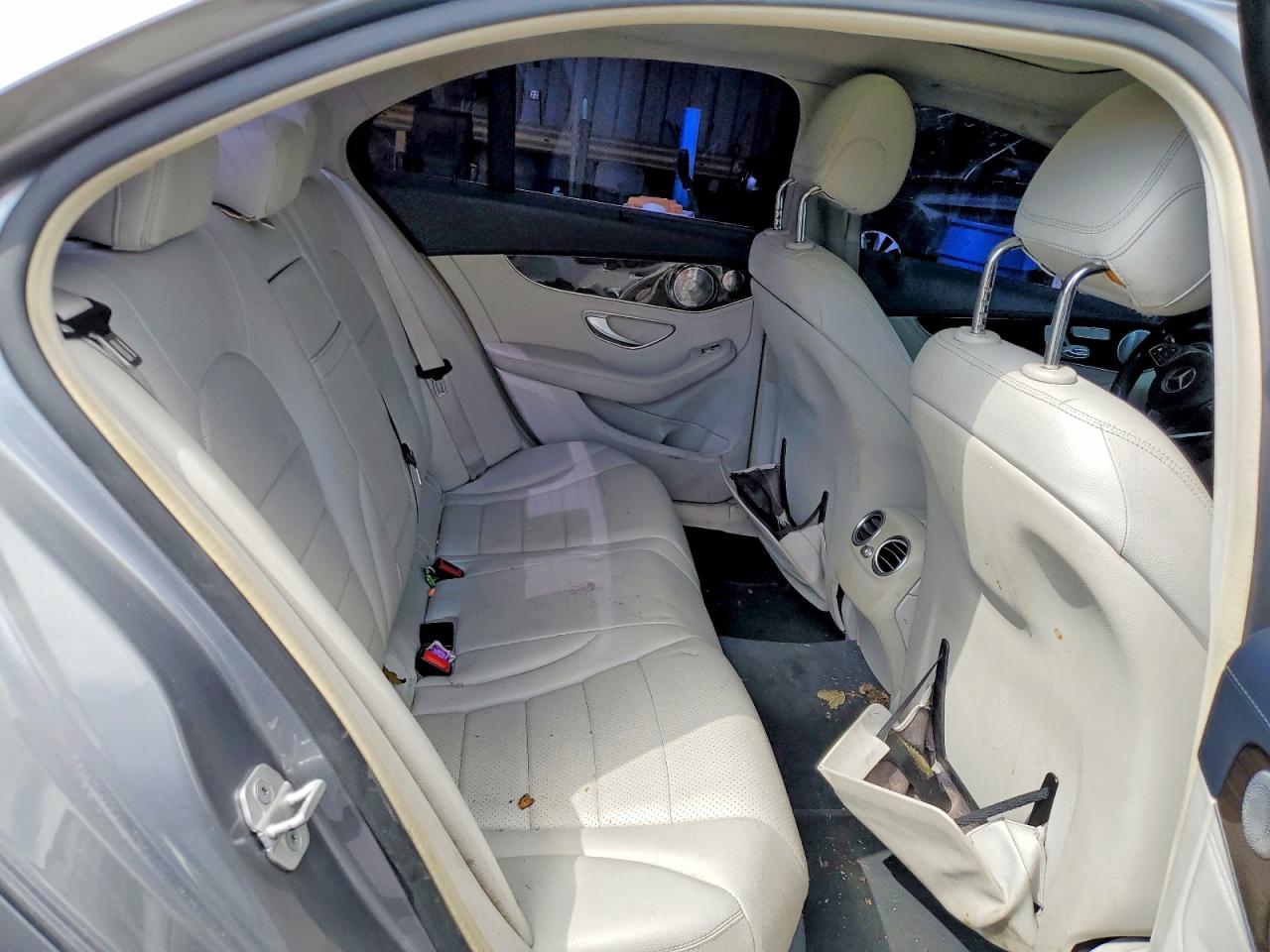 2015 Mercedes-benz C 300 4matic Gray vin: 55SWF4KBXFU018805