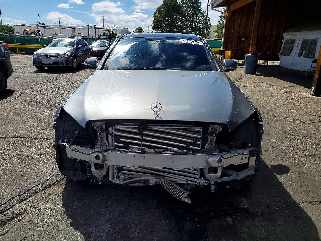 2015 Mercedes-benz C 300 4matic Gray vin: 55SWF4KBXFU018805