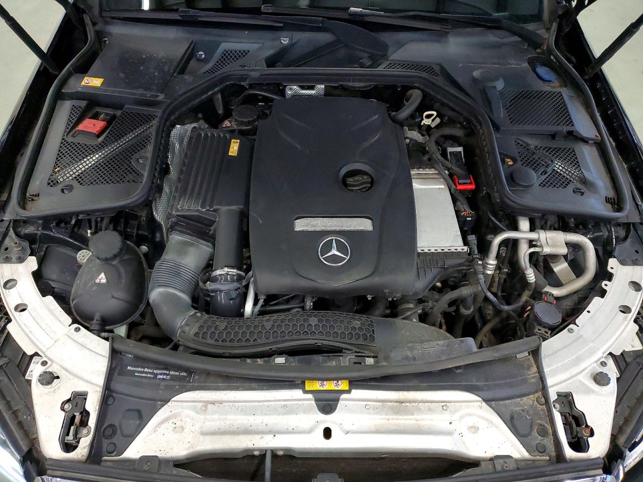 2015 Mercedes-benz C 300 4matic Black vin: 55SWF4KBXFU025351