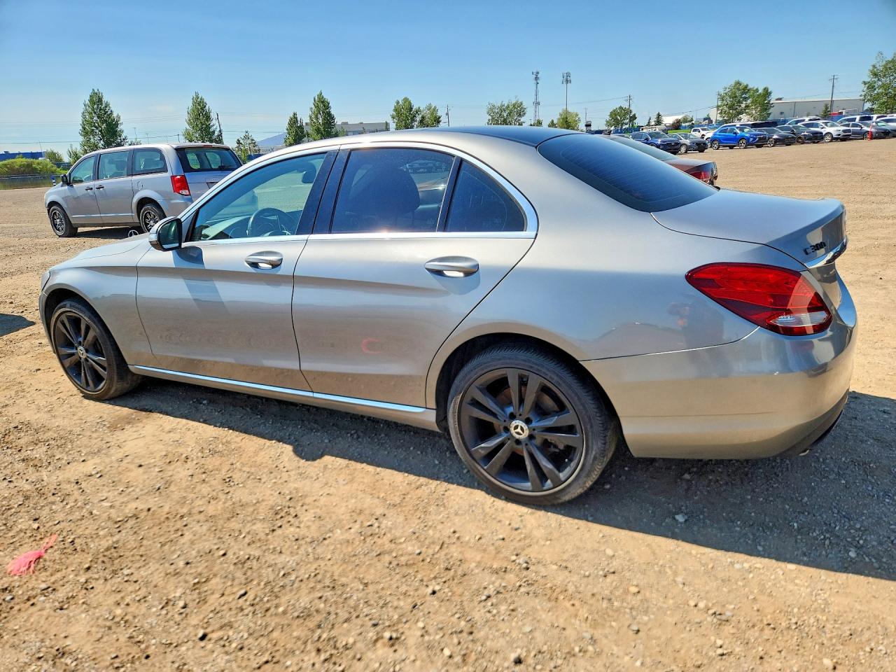 2015 Mercedes-benz C 300 4matic Gray vin: 55SWF4KBXFU029660