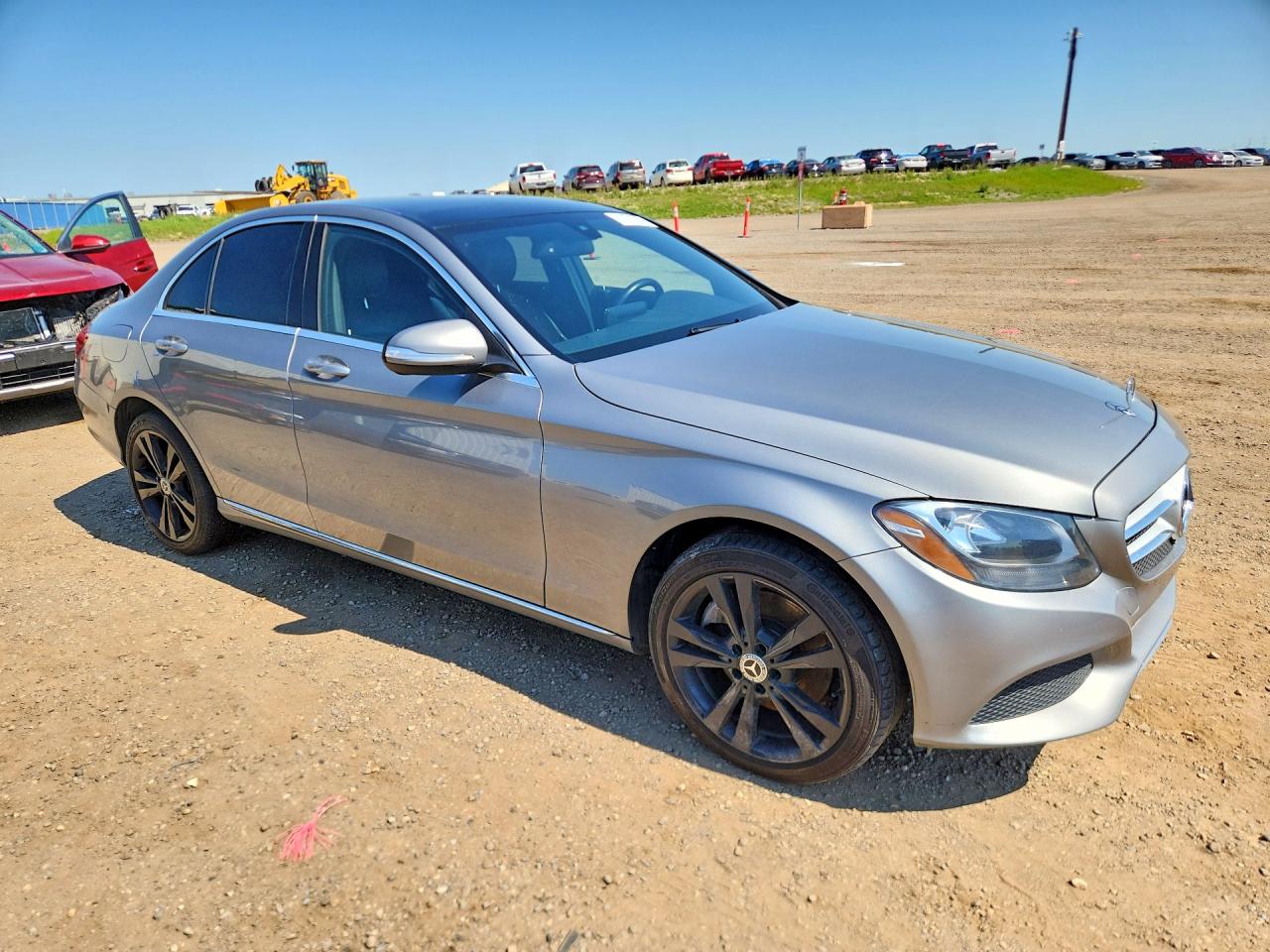 2015 Mercedes-benz C 300 4matic Gray vin: 55SWF4KBXFU029660