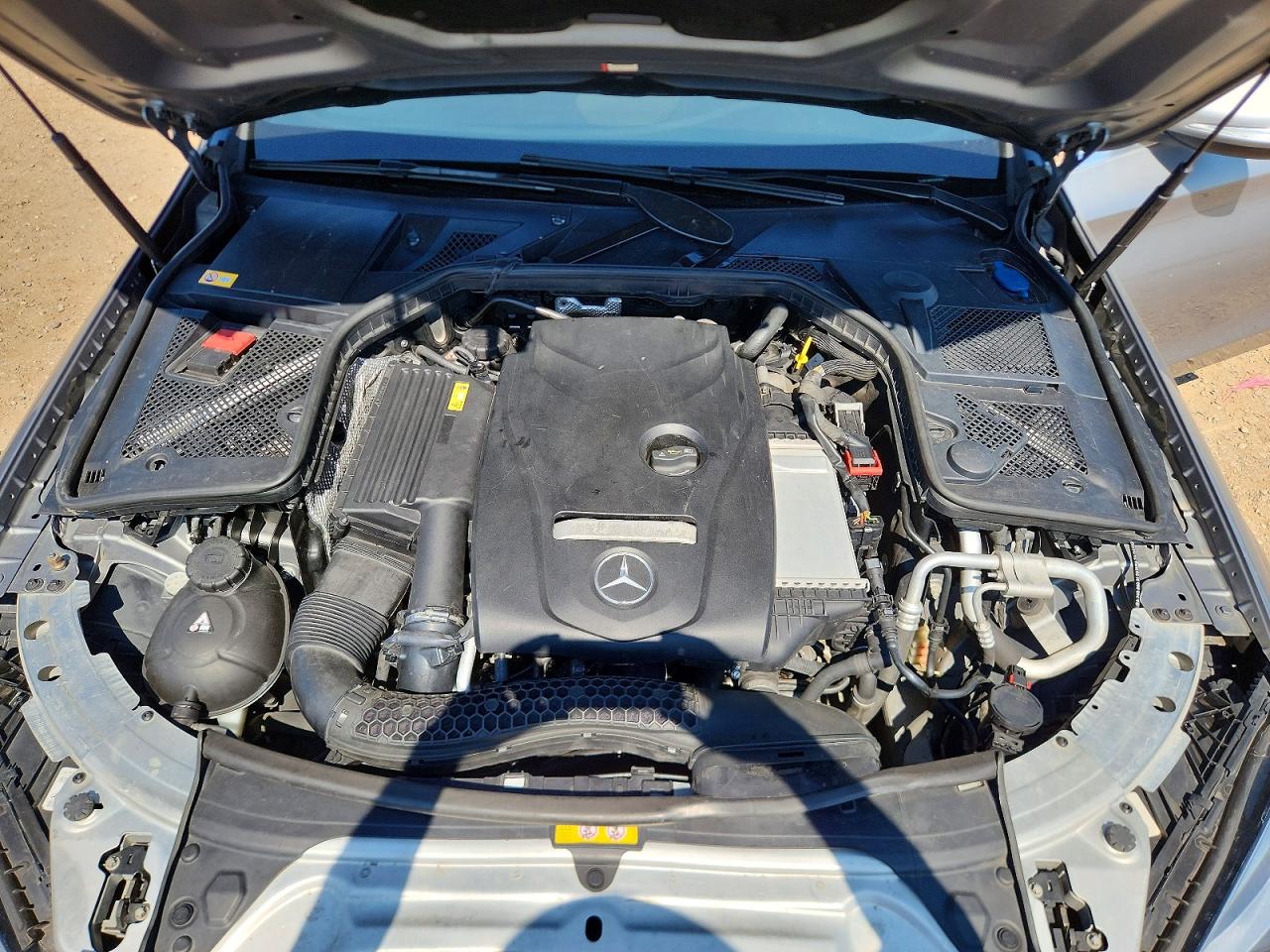 2015 Mercedes-benz C 300 4matic Gray vin: 55SWF4KBXFU029660