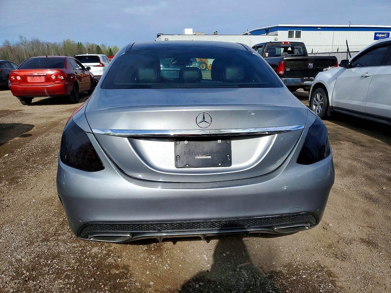 2015 Mercedes-benz C 300 4matic Silver vin: 55SWF4KBXFU041193