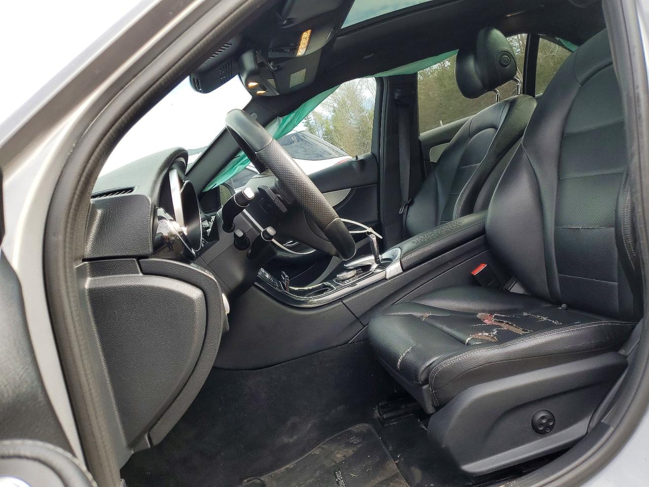 2015 Mercedes-benz C 300 4matic Silver vin: 55SWF4KBXFU041193