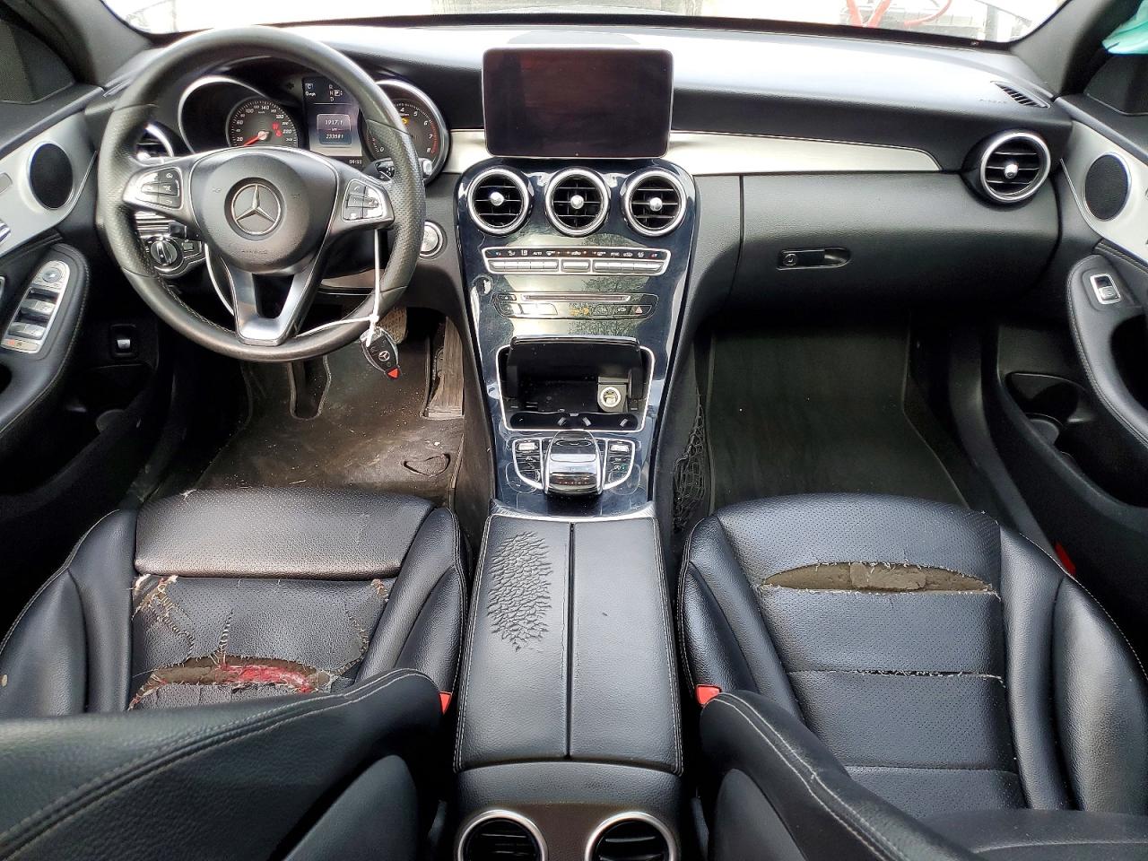 2015 Mercedes-benz C 300 4matic Silver vin: 55SWF4KBXFU041193