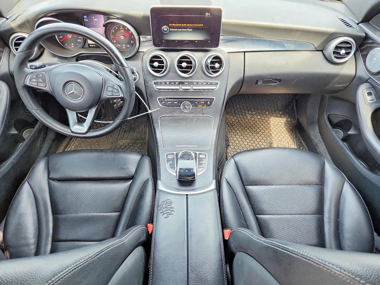 2015 Mercedes-benz C 300 4matic Gray vin: 55SWF4KBXFU053800