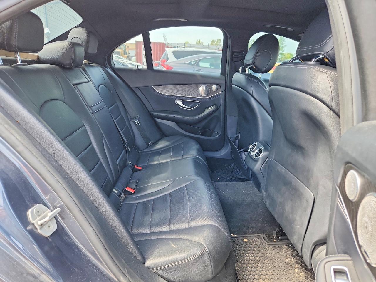 2015 Mercedes-benz C 300 4matic Gray vin: 55SWF4KBXFU053800