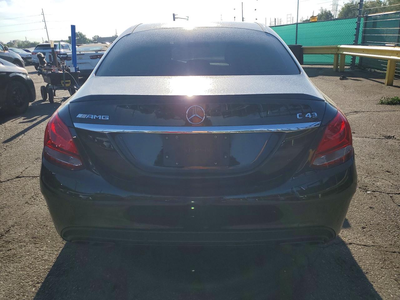 2017 Mercedes-benz C 43 4matic Amg Black vin: 55SWF6EB1HU231488