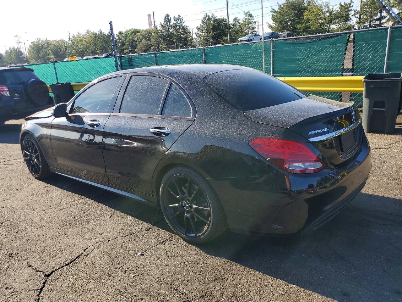 2017 Mercedes-benz C 43 4matic Amg Black vin: 55SWF6EB1HU231488