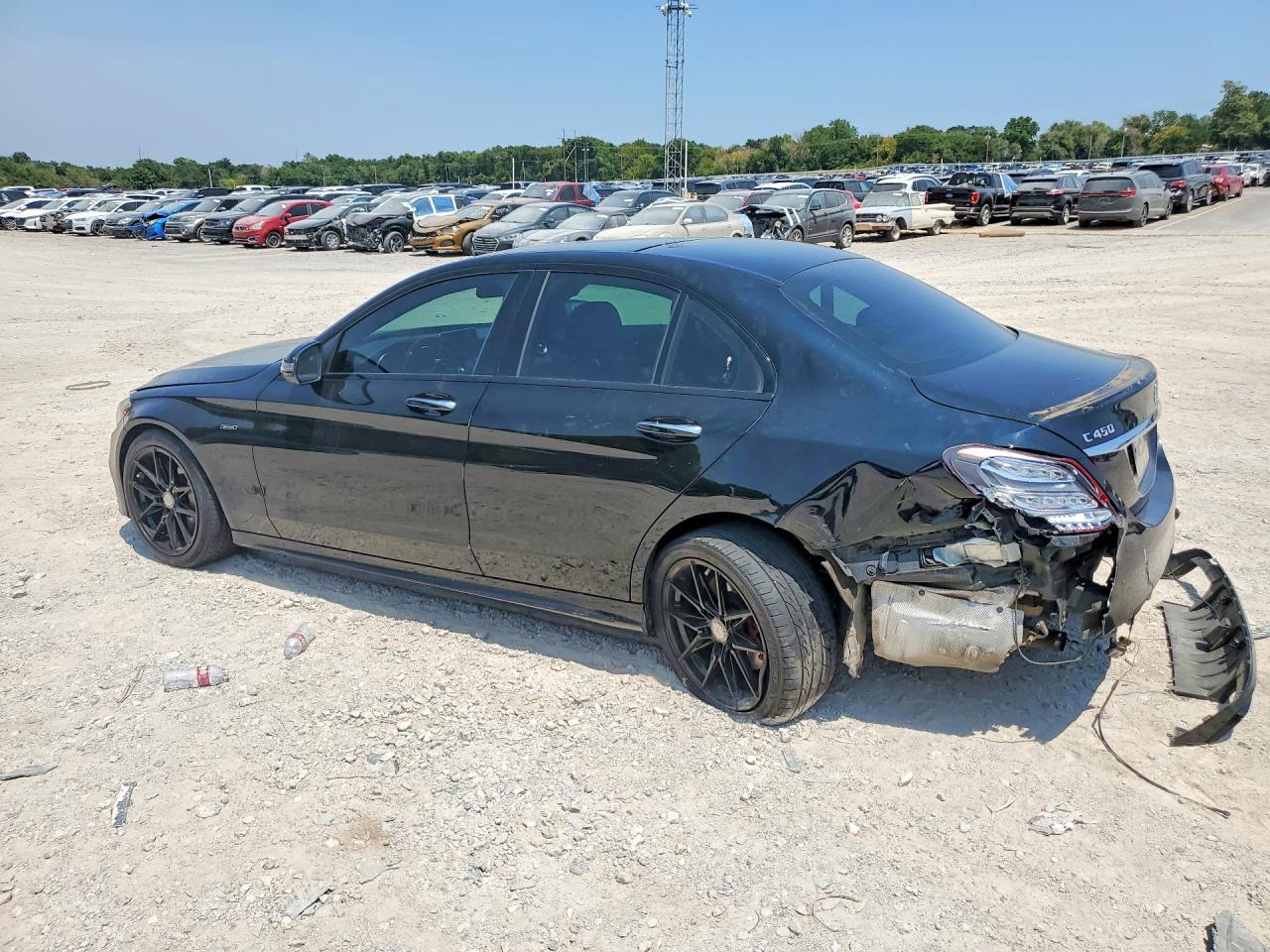 2016 Mercedes-benz C 450 4matic Amg Black vin: 55SWF6EB2GU106322