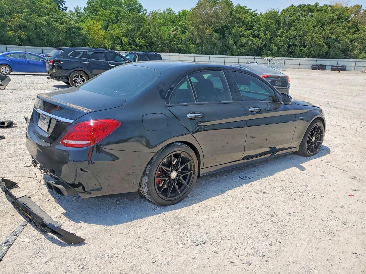 2016 Mercedes-benz C 450 4matic Amg Black vin: 55SWF6EB2GU106322
