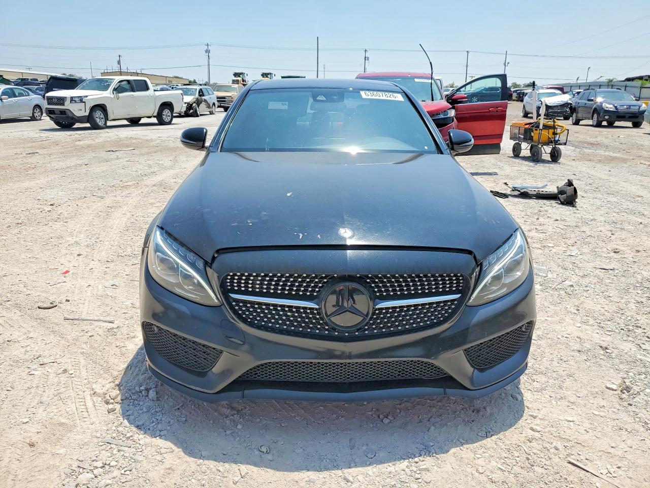 2016 Mercedes-benz C 450 4matic Amg Black vin: 55SWF6EB2GU106322
