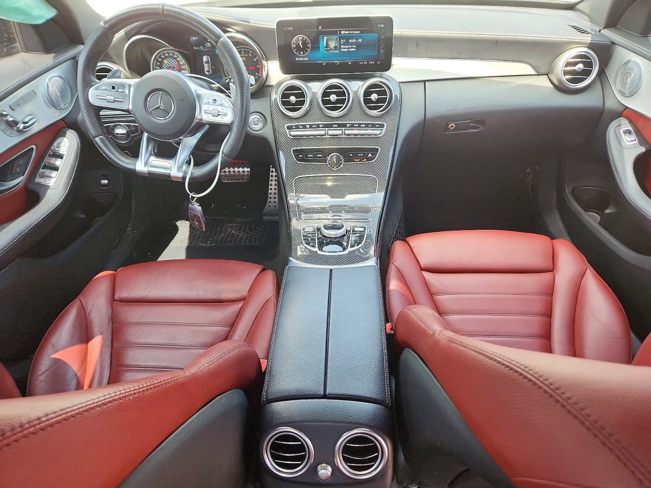 2020 Mercedes-benz C 43 Amg Серый vin: 55SWF6EB2LU334055