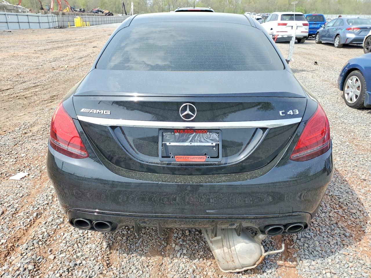 2019 Mercedes-benz C 43 Amg Black vin: 55SWF6EB7KU318139