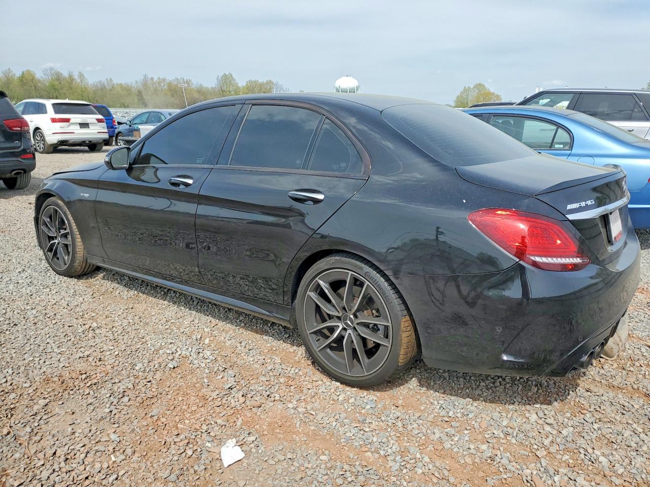 2019 Mercedes-benz C 43 Amg Black vin: 55SWF6EB7KU318139