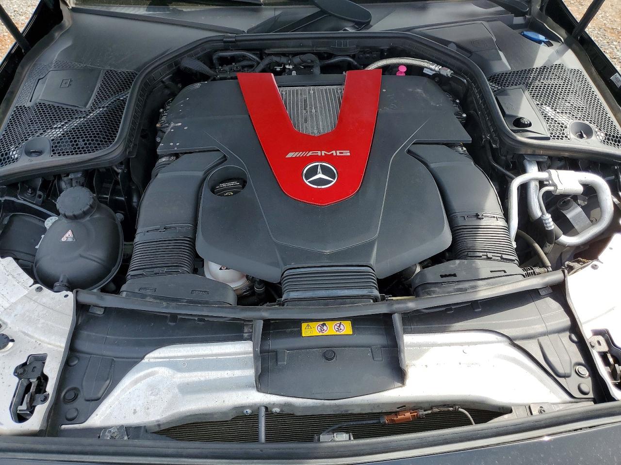 2019 Mercedes-benz C 43 Amg Black vin: 55SWF6EB7KU318139